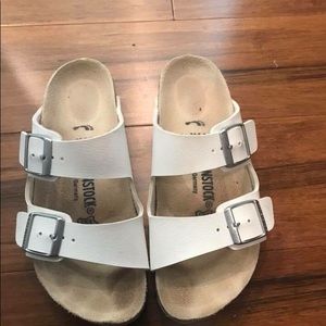 Birkenstock White Sandals